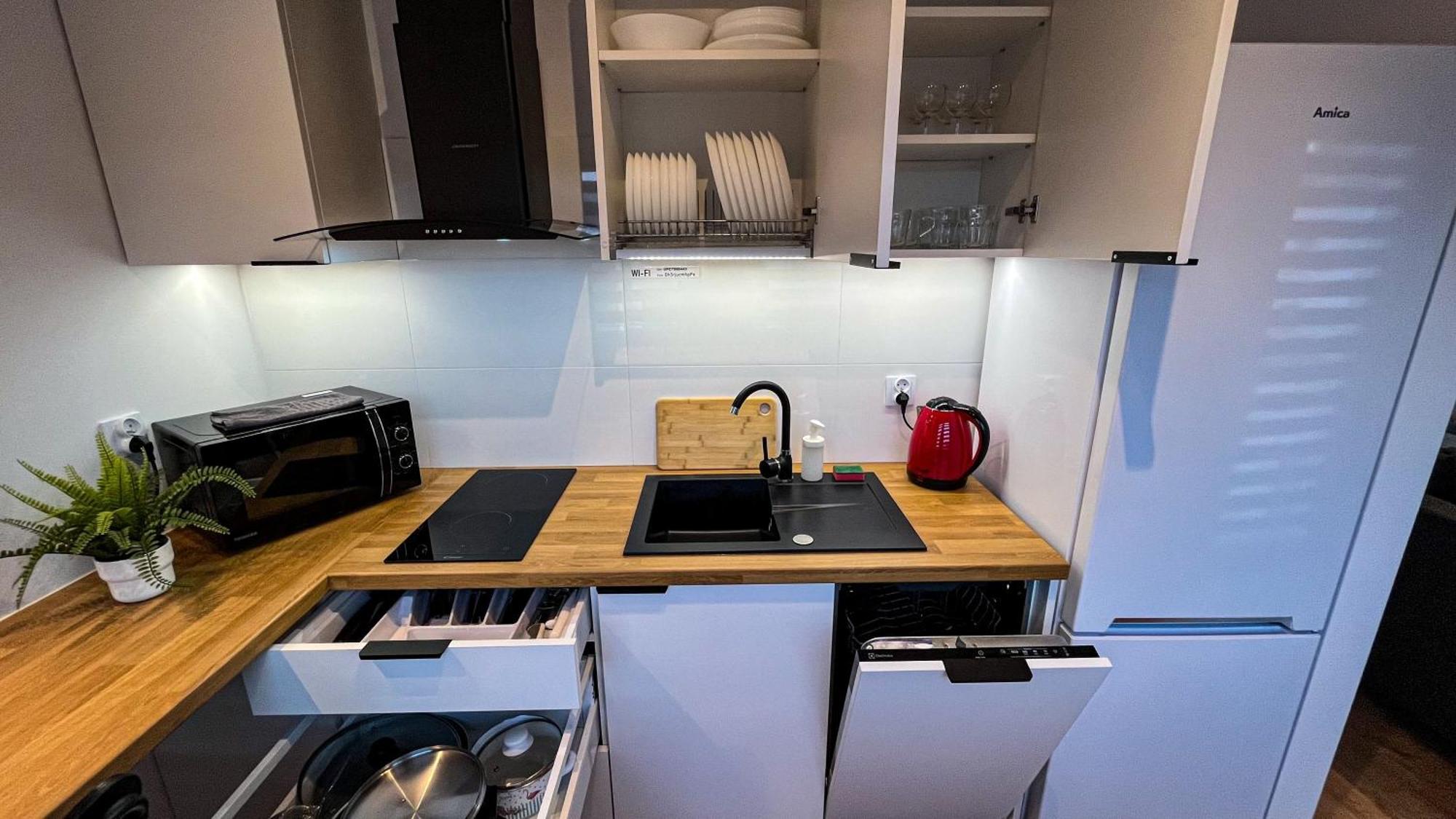Apartament Lublin Centrum „Ice Cat” Buitenkant foto